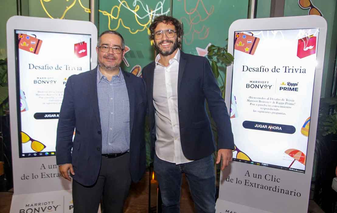 Celebran alianza de Marriott Bonvoy y Rappi 