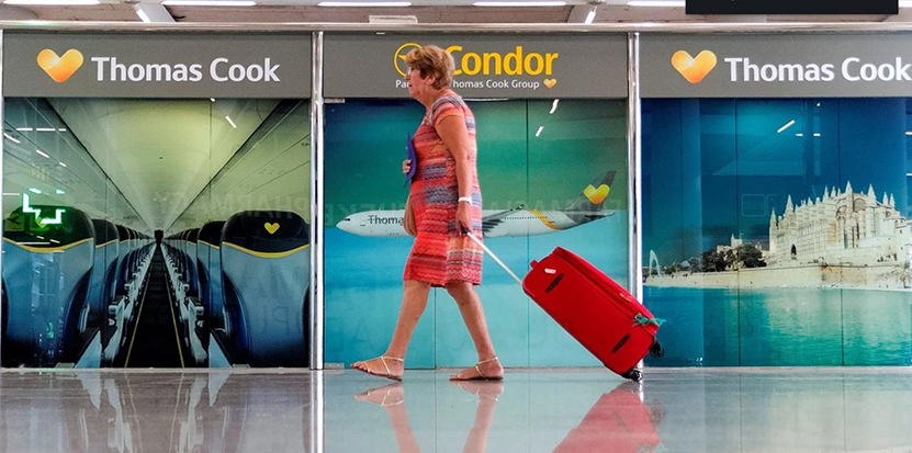 La quiebra de Thomas Cook beneficia al grupo alemán TUI