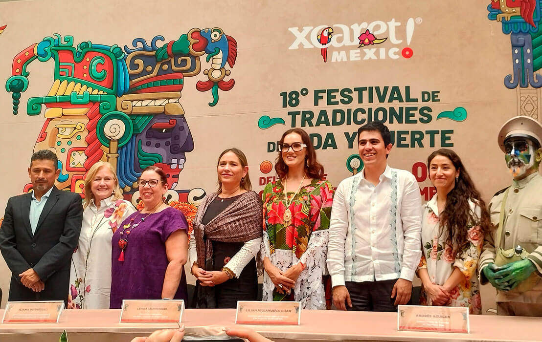 Anuncian el Festival de Tradiciones de Vida y Muerte de Xcaret 2024