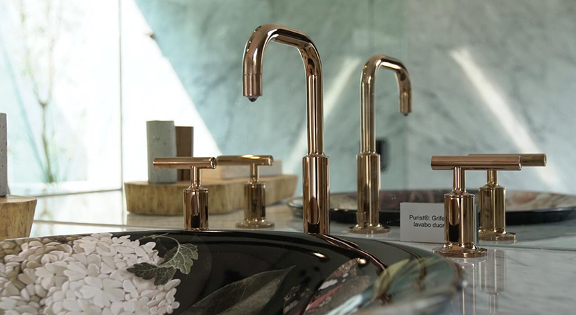 FINISHES: grifos y accesorios con acabados estelares