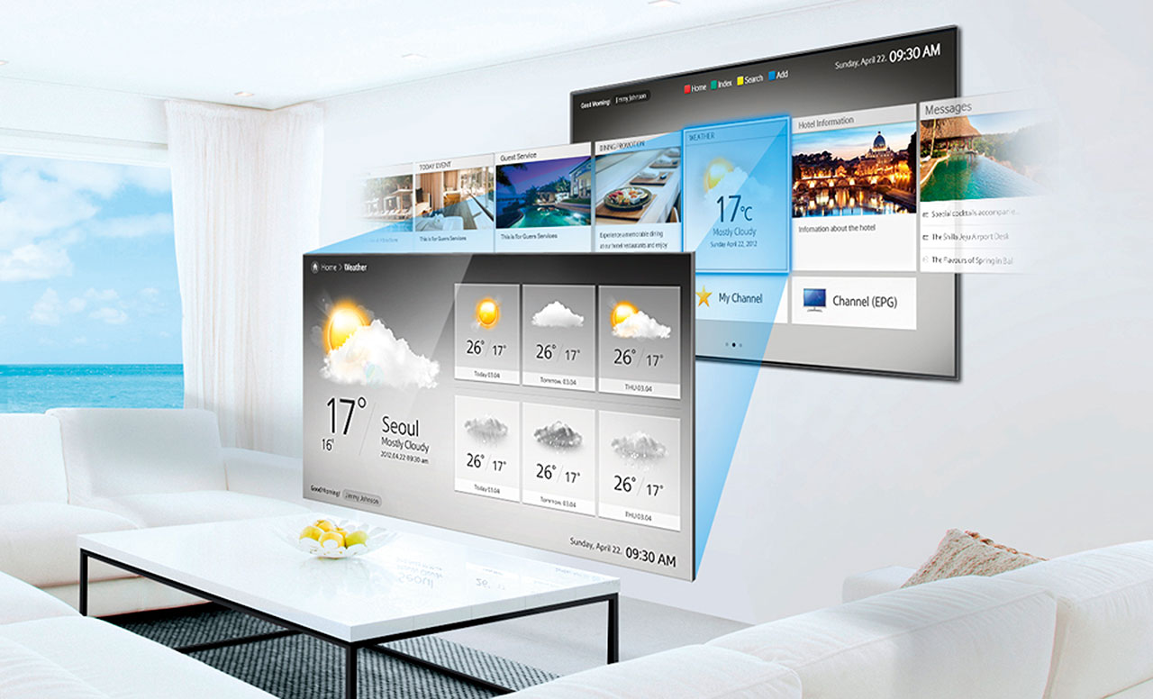 Soluciones de televisión para hoteles